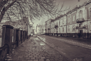 Plakat Lviv city, Ukraine