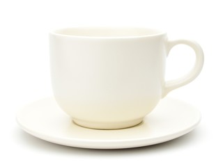 White coffee cup