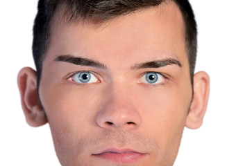 Man looking camera
