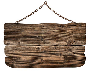 wooden sign background message