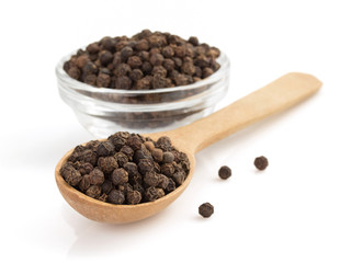 pepper spice isolated on white