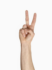 Concept image of a peace sign.