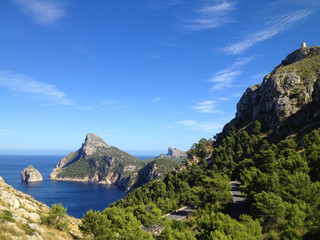 Fototapeta na wymiar Mallorca Küste 2