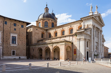 medieval castle in Urbino, Marche, Italy
