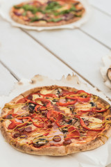 Italian pizzas