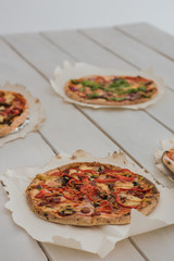 Italian pizzas