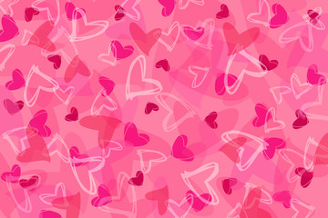 Abstract Valentines background