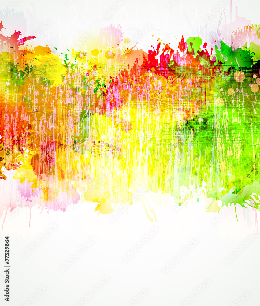 Poster abstract artistic scratching background of warm colors