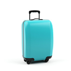 Suitcase isolated on white background