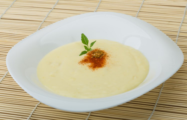 Cheese soup