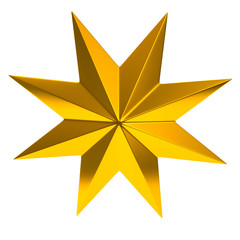 Golden star