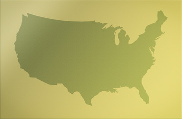 Tan Map of USA