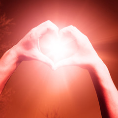 Fototapeta premium Liebe Symbol