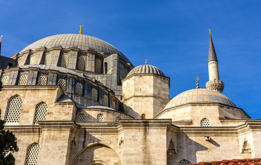 Suleymaniye Mosque on the Third Hill of Istanbul, Turkey
