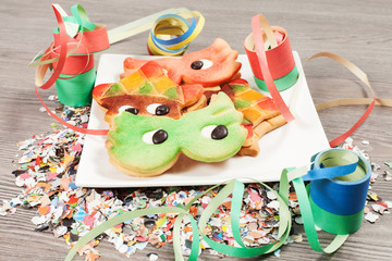 biscotti per carnevale