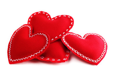 Valentines day hearts