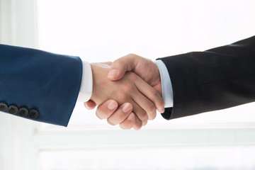 business people handshaking