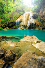 wonderful waterfall in thailand