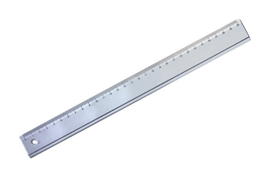 Transparent ruler