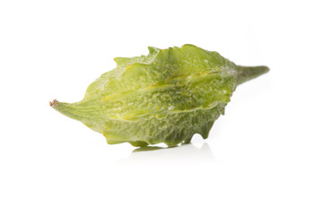 Fototapeta premium Bitter melon isolated on white background