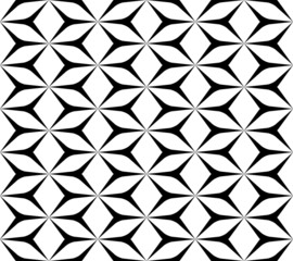Black and white seamless pattern modern stylish.