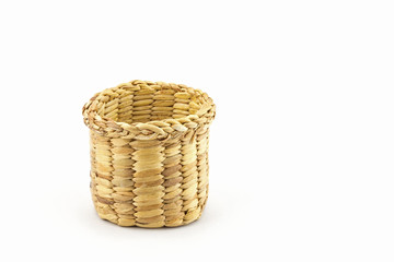 Handmade weave basket