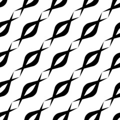 Black and white seamless pattern modern stylish.