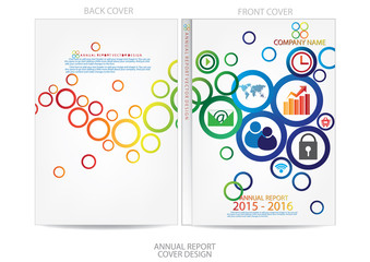 Annual report cover design