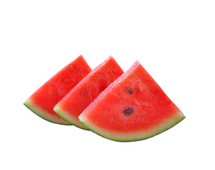 Watermelons  with white background