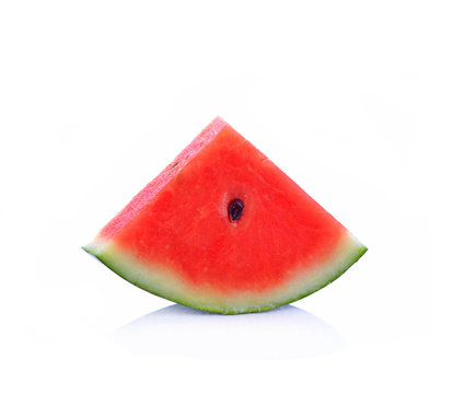 Watermelon  with white background