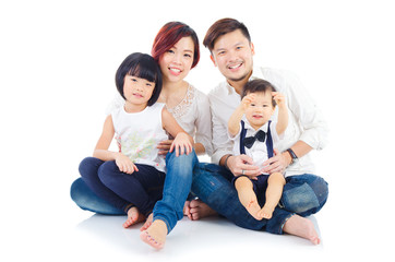 Asian family