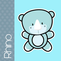 baby rhino