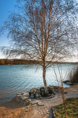 Утро на озере