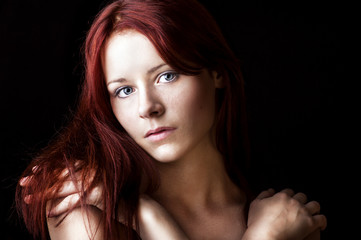 Fototapeta premium Gorgeous young woman