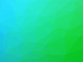 Fototapeta premium teal light background with color gradients of a triangle