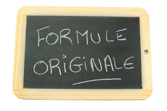 ardoise formule originale
