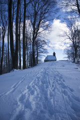 medvednica landscape, chapel