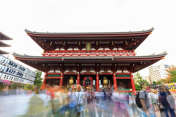 Sensoji, also known as Asakusa Kannon Temple is a Buddhist templ