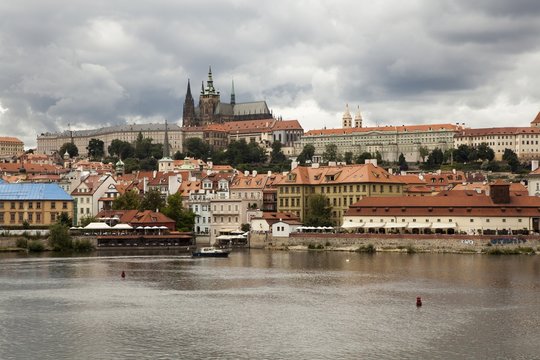 Panorama of Prague, Czech Republic. 