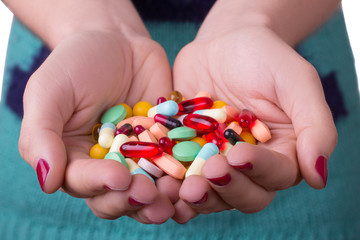 The tablet in her hand