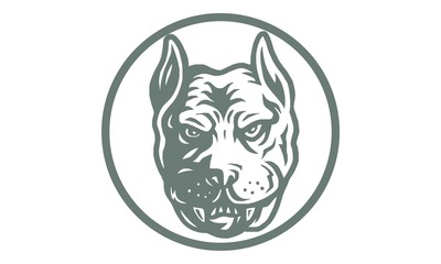 Dog Head Logo