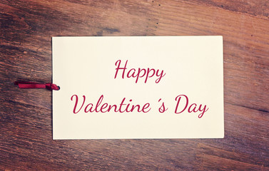 greeting card - happy valentine ´s day