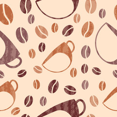 Coffee beans texture