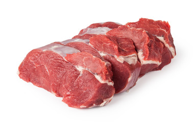 Raw beef meat