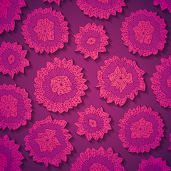 Original hand drawn abstract background