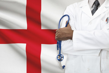 Concept of national healthcare system - England