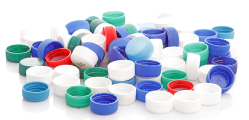 Bouchons plastiques à recycler