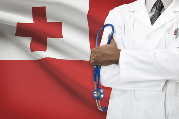 Fototapeta premium Concept of national healthcare system - Tonga