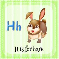 Letter H
