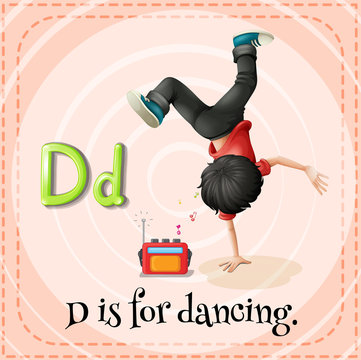 Letter D